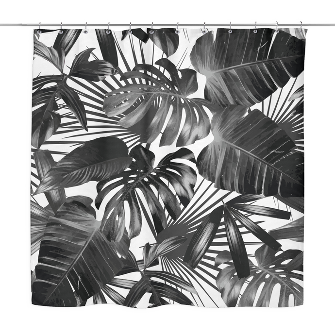 wild palm shower curtain