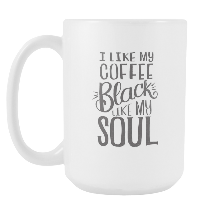 black like my soul mug