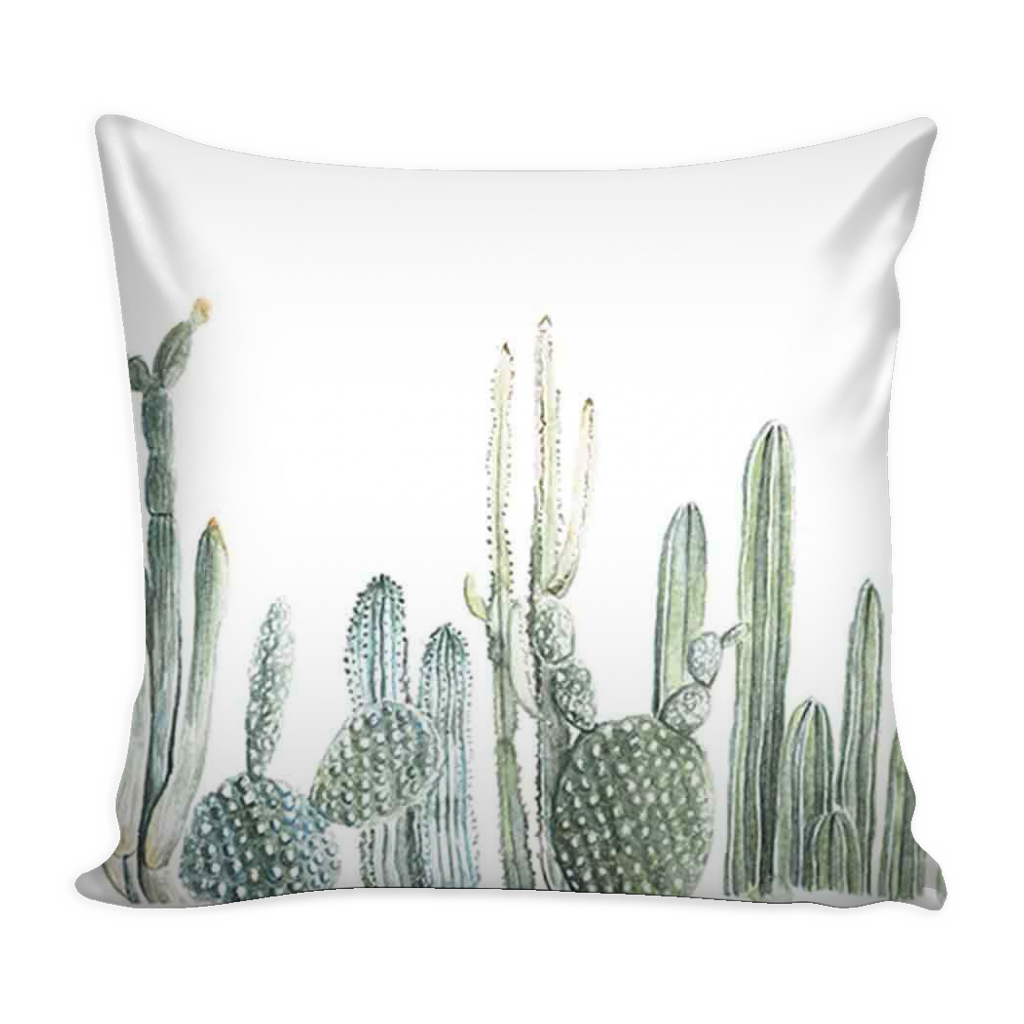 cactus pillow cover
