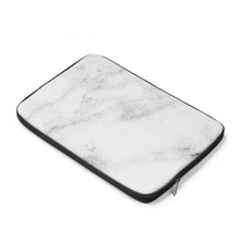 white marble  laptop sleeve