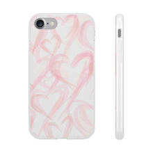 pink hearts iphone case