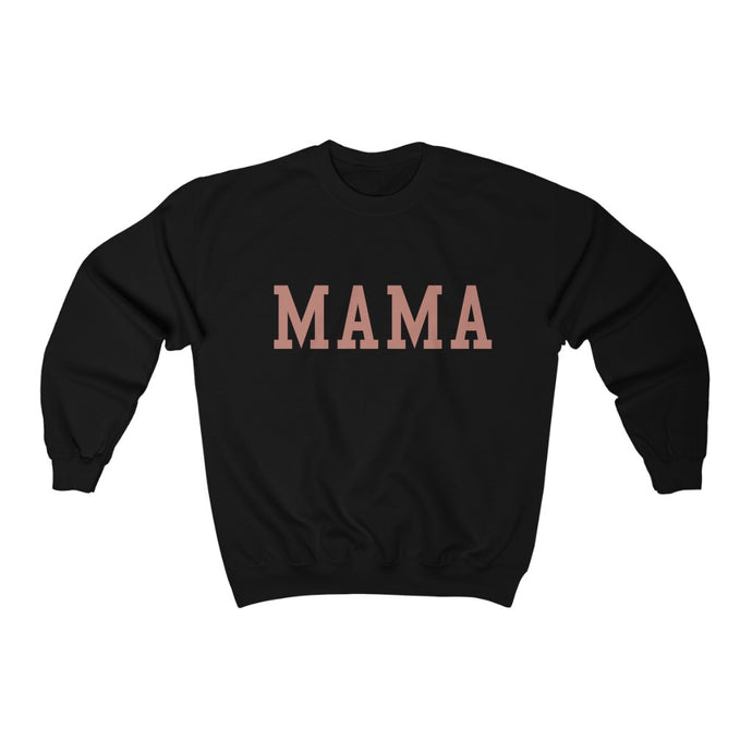 mama heavy crewneck sweater