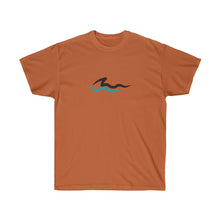 shark wave t- shirt