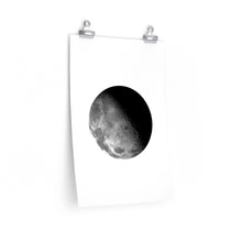 moon art print