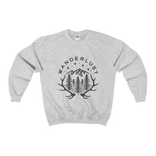 wanderlust heavy crewneck sweater (16 colours)