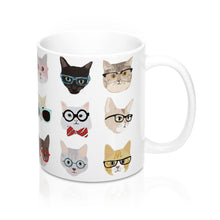 hipster cats mug