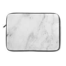 white marble  laptop sleeve
