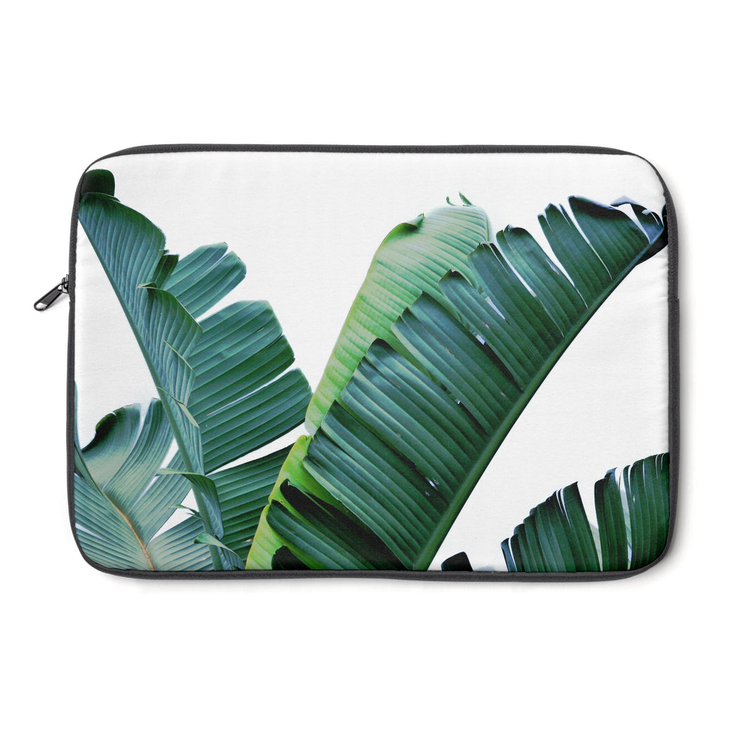 banana leaf laptop sleeve