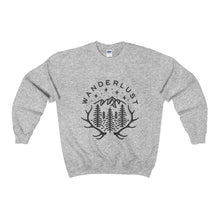 wanderlust heavy crewneck sweater (16 colours)