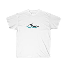 shark wave t- shirt