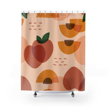 Peaches and Clean Shower Curtain 74"