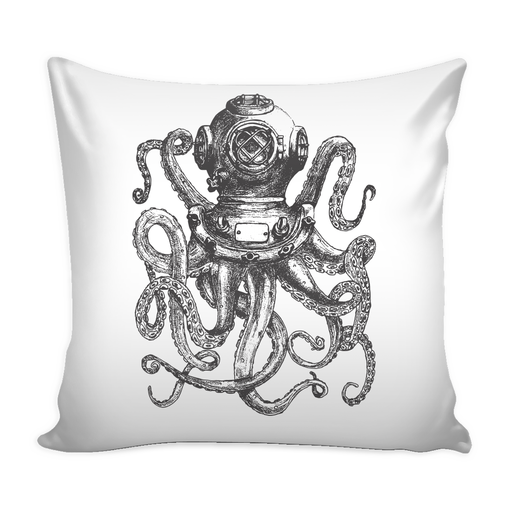 octopus throw pillow