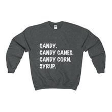 elves main food groups heavy crewneck sweater (more colours)