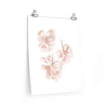 watercolour hibiscus art print