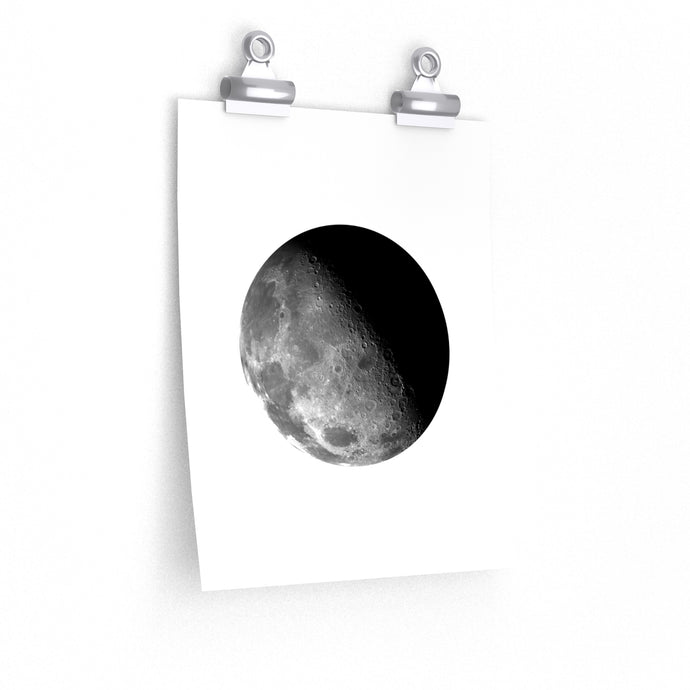 moon art print