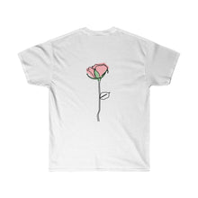 single rose t- shirt