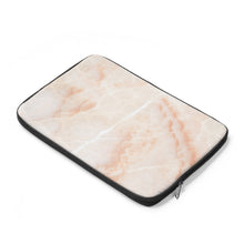 blush marble  laptop sleeve