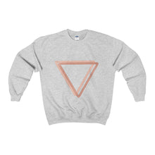 double triangle geometric heavy crewneck sweater (more colours)