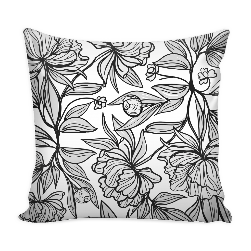 vintage floral pillow cover 16 X 16