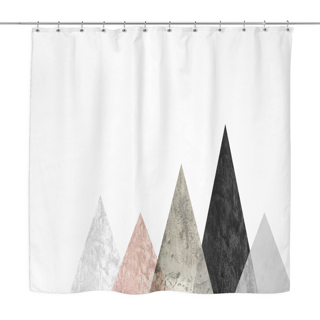 rose peaks shower curtain